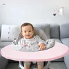 3 In1 Baby BIB Co pokrywa stolika krzesło jadalne Suknia Wodoodporna ślina Ręcznik Burp Fartuch Fartup Farmy Gown/Taca/Storage Worka 240409