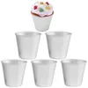 Mini tasses antiadhésives Moule Casse de boulangerie Dariole Pudding Pudding Creme Moules Rond Round Egg Tart Moule de pâturage