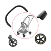 Acessórios para carrinhos de bebê para MIOS 2/3 do carrinho de carrinho traseiro da roda traseira do assento da chave de cesta de cesto de carrinho Adaptador Toldão do copo Amerrest