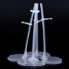 5st/Lot Stand Support for Dolls Clear Color Toy Figure Display Holder Prop Up Mannequin Model Display