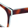 サングラスフレームヴィンテージカメの女性眼鏡処方男性四角いメガネアセテートクラシックレトロ光学アイウェアブルーレッド