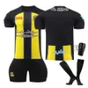 2324 Saoedi Jeddah United Size 9 Benzema Jersey Adult and Childrens Sportswear Set