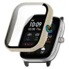 Case Case Case Glass لـ Amazfit GTS 4 Mini Smart Watch Pumper Screen Protector Huami Amazfit GTS4 GTS4 Mini Cover Shell