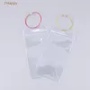 5pcs Shippoir à navire transparent à carton de navire transparent refermable Shipse Cruise porte-étiquette zip scellé de joint zip