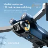 DRONES S1S Profesional Drone 4K HD Camera WiFi Hinder Undvikande Optiskt flödesborstfri Motor Mini RC Quadcopter vs Z908 Pro Dron