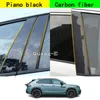Bil PC Material Pillar Post Cover Door Trim Window Molding Stickers Plate Parts For VW Volkswagen Atlas Teramont X 2017-2023