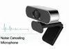 Cámaras web B5 1080p Webcam con tapón de micrófono y reproducir la transmisión de cámara web USB Cámara web de computadora HD incorporada para el micrófono para en línea