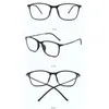 Strama da sole cornici Ottico occhiali occhiali occhiali che leggono Square Super Slim Ultra Lightweight Vintage Lady Women Men Unisex 2215
