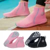 Chaussures à eau aux pieds nus hauts Nonslip Surfons de nage Chaussures aqua chaussure Femme Drainage Wading Sneaker pour tuba en plein air