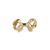 Light Luxury Bow Knobs Brass Furniture Bowknot Handtag och knoppar för köksskåphandtag Lådan drar heminredning hårdvara