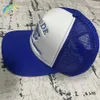 2024 NOUVELLE BALL CAPS CONSTUSTRAL ERGEUR ÉCOJETURE EN OUTDOOOR SURCE SUR RHUDE BASEAUBL CAP Men de base Femmes Streetwear de haute qualité Blue Rhude Ajustement 87 709