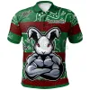 2024 Summer Shirts Women for Men Rabbitohs Rugby Aboriginal 3D Tryckt Kort ärm T -skjortor Toppar Camisas