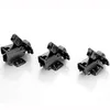 4pcs 165 gradi Cubioni di cerniera del tampone serranda nera Adattatura a cerniere morbide per le cerniere dell'armadio Open Degreate165 a 175