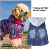 Hundebekleidung Haustier Lieferungen Vintage Hoodie Frühlings Sommerwesten gestrickt Hut Kleidung Kleidung Retro Hemd