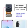 Camera anteriore posteriore per Xiaomi Redmi Nota 10 Pro 4G M2101K6G M2101K6R Modulo fotocamera principale Modulo Flex Cavo Flex Parti