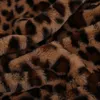 Mantas Patrón de leopardo Manta Cabello Velvet de terciopelo Cubierta de sofá en stock Pequeña siesta