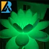 LED Lights Ground Type Big Lotus Flower Inflatable Glowing in the Dark