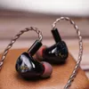 Qoa Vesper HiFi Harmefon 1DD 1BA Hybrydowy sterownik w Ear Monitor DJ Music Sport Słuchawki IEM z zestawem słuchawkowym kablowego 2,78 mm 2pin