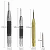 OAUEE Super Strong Automatic Center Punch General Woodworking Drill Foret Réglable Spring Punch Automatic Punch pour verre en métal