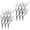 Dekorativa blommor 6 PCS Halloween Decoration Simulation Diy Artificial Branches Vase Faux Stems Plast Antlers Tree Planta