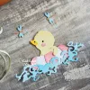 Catlove Swimming Ring Duck Summer Metal Cut Dies Scrapbooking Scclury Die Cuts Cuts Making DIY Craft Rossing NOUVEAU pour 2023