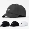 Mens Quick Dry Short Brim Briim Baseball Cap unissex verão ao ar livre bordando snapack caps Caps Dad Hats 240410