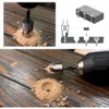 Stonego Woodworking-Bohrer-Bit-Set, 4/7pcs Countersink-Bohrer mit 3 Spitzen, Größen 3-10 mm, Counterunk Head Bohrbit Set