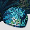 Schwimmhut Polyester Exquisites Muster Unisex Schwimmpool Hut schnell trocknen nicht rutschfeste, rissresistent