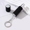 Lagringsflaskor 10 ml Crystal Shiny Rhinestone Tom parfymflaskan Keyring Spray Liquid Holder Keychain Travel Prov Container