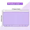 42 Pieces Binder Pockets A6 Size 6 Holes Binder Zipper Folders Waterproof PVC Loose Leaf Bags For 6-Ring Binder Notebook