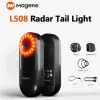 Magene Radar Bike Code Light L508 Bicycle Smart Posteriore Avvertenza del sensore freno impermeabile Lampa