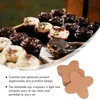 Borden 100 pc's snoep chocoladebladen baby mini cake stand inpakpapier truffelhouder