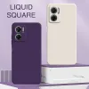 Étui de téléphone liquide carré d'origine pour Redmi 11a Note 11 11E 11T 11S Pro Plus Prime SE 4G 5G TOCHOP MOBILE SOFT MOBILE COUVERTURE