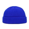 Cappelli a maglia berretti per le donne teschi da uomo berretto cappello inverno retrò senza cucciolo di cuffia melone cuffia per cuffer per pescatori di pescatori di pescatori