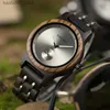 Wristwatches BOBO BIRD Wooden es Men Lovers Timepieces Wood Metal Quartz logo masculinoin wholesale Montre homme