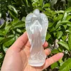 Figurine decorative da 12 cm Selenite Crystal Crystal Crystal Inghio