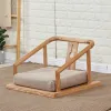 Chaise de salon de Tatami en bois massif