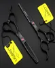 329 Mão esquerda 6039039 Marca de 175cm Jason Scissors de penteado de primeira classe 440C Corte profissional Scissors Rainning Shears9049172