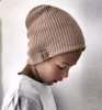 Çocuk kız çocuk kış şapka bebek yumuşak sıcak bere kapağı tığ işi esneklik örgü şapkalar çocuk gündelik kulak ısıtıcı kap5186879
