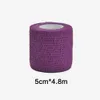Purple Sports Elastic Tattoo Grip Bandage Wraps Tapes Nonwoven Waterproof Self Adhesive Finger Protection Accessories 240408