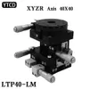 Eixo XYZR 40*40mm ltp40-lm 4 eixo V-TIPO V-TIMELING MANUAL DE PLAPUNA LINHELAÇÃO Ajuste Ajuste Ajuste Tabela 9.8n