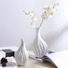 Vases Nordic Minimalist Ceramic Vase Ornaments Flower Arrangement Dried Simulation Living Room Home Soft Decoration