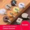 20Pcs Furniture Cupboard Cabinet Bracket Pin Pegs Plank 2/3/4 in1 Plastic Support Bracket Cam Connector hardware Fixing fittings