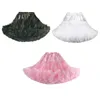 Lolita Cosplay Halloween Petticoats 2024 A-Line Puffy Tutu Jupe en couches en tulle Ballet Dance Pettiskirts Sous-borde