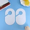 12 stks DIY Baby kleding Maat Dividers Plastic kleding Markering van ringgrootte Dividers kledinggrootte Tags rechthoekige hangersrek