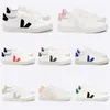 2024 Nya skor Franska Brasilien Green Low-Carbon Life V Organic Cotton Flats Platform Sneakers Women Casual Classic White Designer Shoes Mens Loafers 36-45 K1
