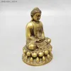 Arti e mestieri arcaizzano bronzo il buddha fiurines decorazioni decorazioni artigianato ornamenti artistici statue del buddha buddismo decorazione domestica accessori l49