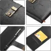 A5 Retro Password Lock Notebook med Voyage Travel Diary Students Notepad Secomely Hand Ledger Stationery 240409