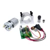 1 Suit DC Motor RS775 Spindle motor 12V/24V 15000R PWM DC controller ER11 Chuck 5mm/spring chuck 3.175mm bracket 45mm 775