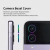 Metal Camera Lens Ring for Samsung Galaxy z Flip 4 5 5G Screen Protector Tempered Glass for Sansung Z Flip4 Back Lens Cover